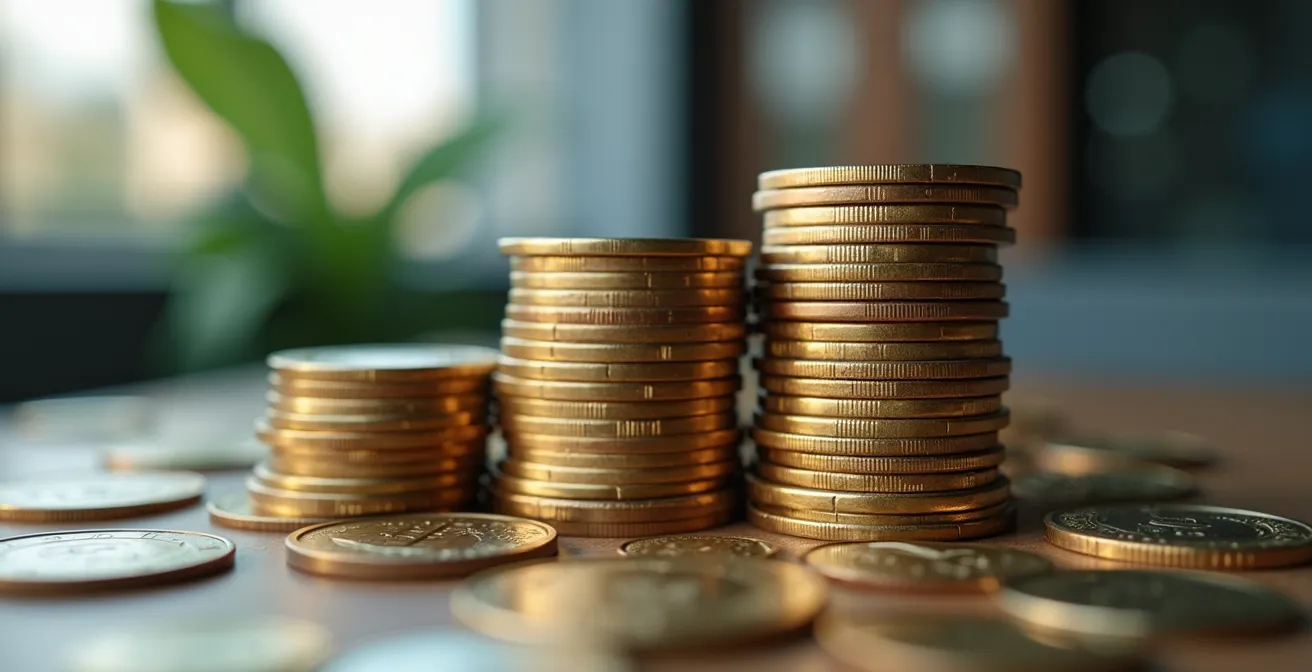 Visualisation de l'effet de levier immobilier sur 10 ans