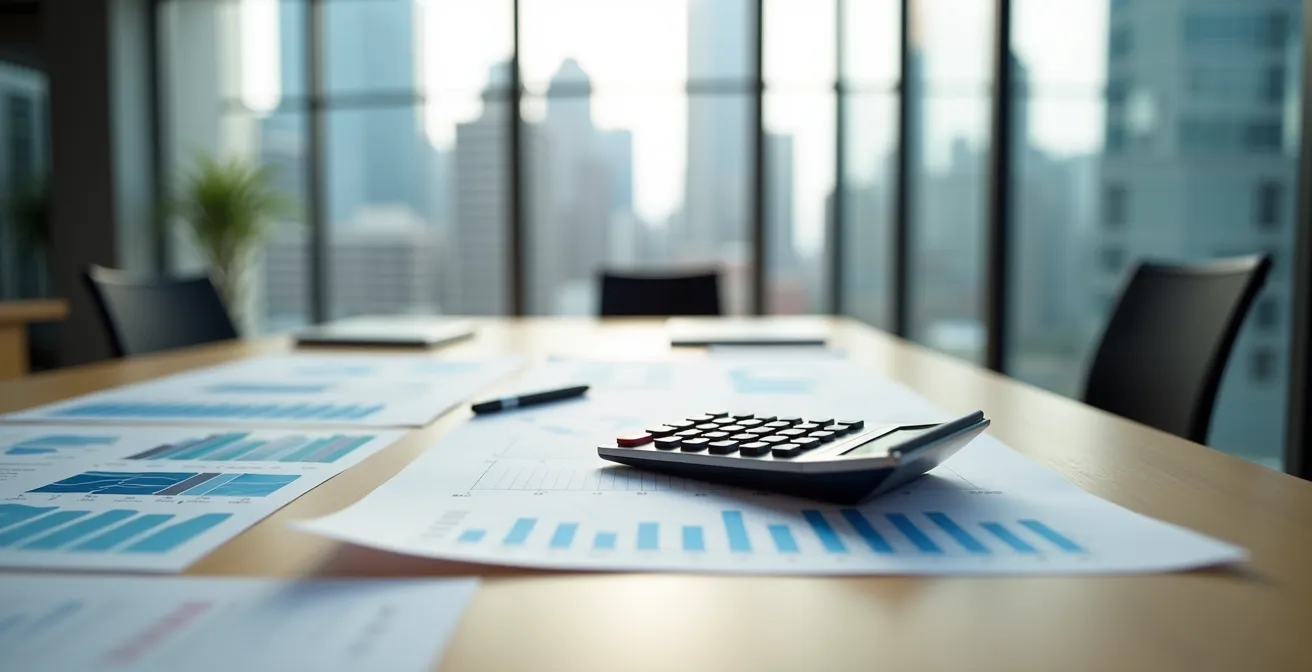 Vue d'ensemble d'un tableau de bord financier pour la gestion de copropriété